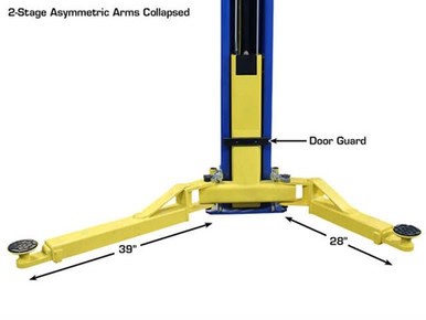 ATLAS Pro-9D Overhead 9,000 lbs. Capacity 2 Post Lift