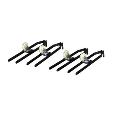 APlusLift 9,000LB 4-Post Double Deck Parking Storage Car Lift - HW-9KDP