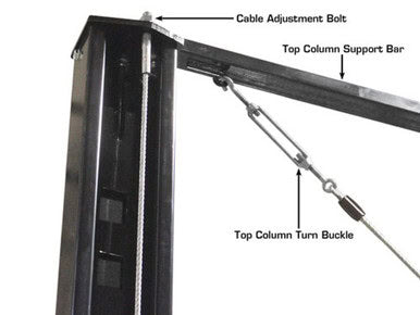 ATLAS ST-7000 SUPER TALL 4 Post Lift (7,000lbs Capacity)