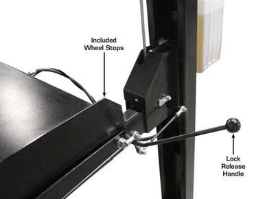 ATLAS Apex 8 Extra High 4-Post Hobbyist Lift - ALI Certified