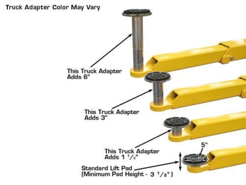 Atlas BP8000 8,000 lb Baseplate 2-Post Car Lift