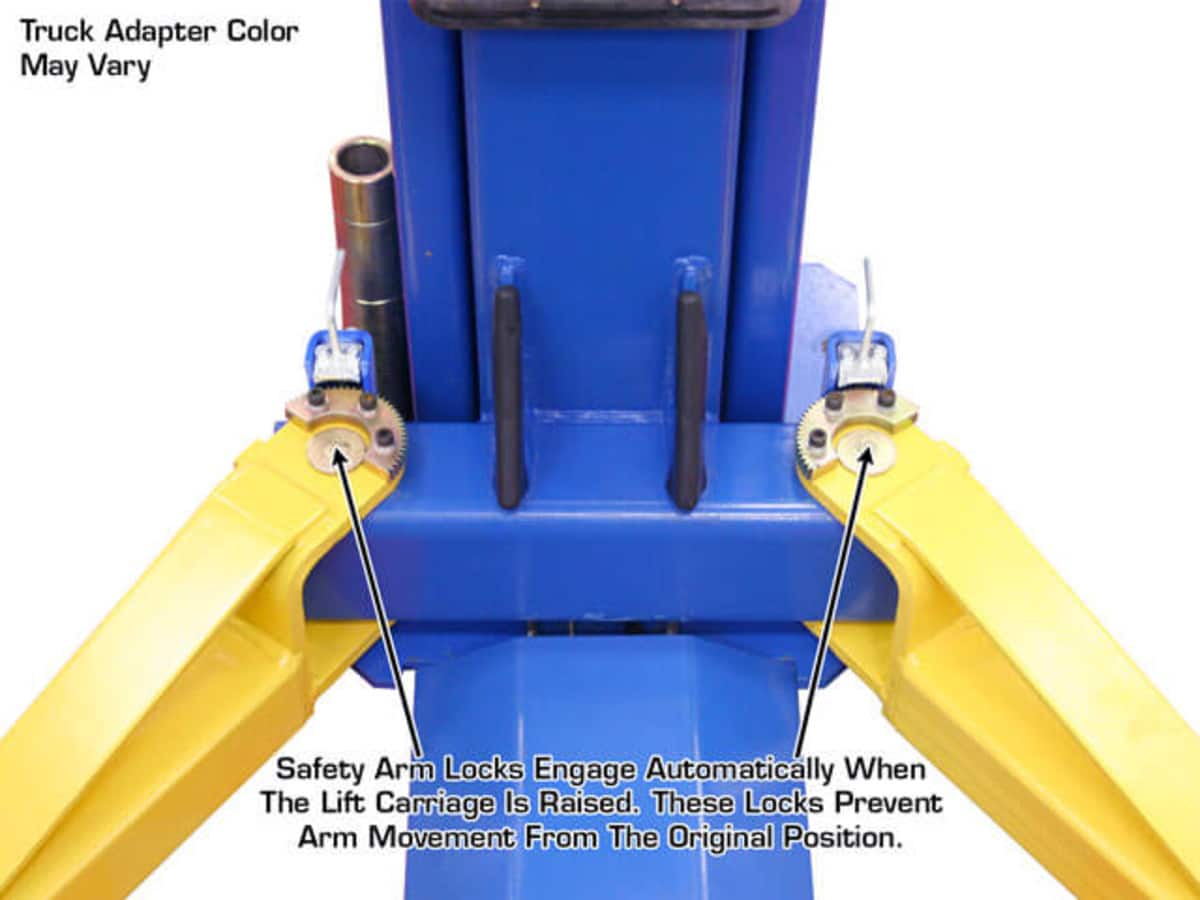 Atlas BP8000 8,000 lb Baseplate 2-Post Car Lift