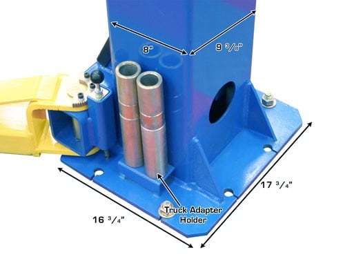 Atlas 9OHSC (SS) 9,000 lb Overhead 2-Post Car Lift