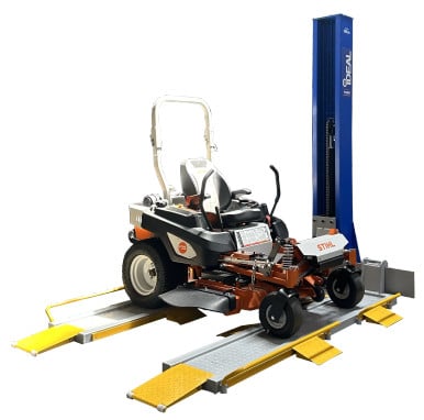 iDEAL Single Column UTV & Mower Storage/ Service Lift