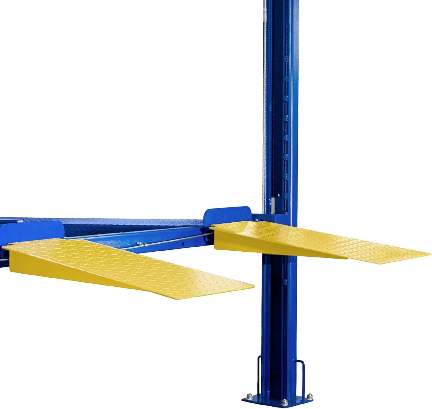 Weize 8500 lbs 4 Post Car Lift with Casters Kits Four Post Parking Lift 4-Post Portable Storage Service Home Parking Lift