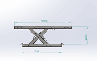 Katool KT-RJ50 5,000 lb Rolling Jack for 4-Post Lifts