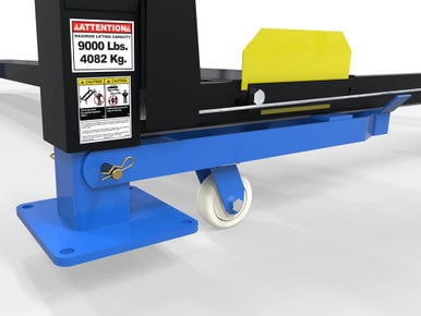 Dannmar D4-9 Package 9,000-lbs. Capacity ALI Certified Four-Post Lift Package