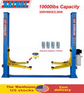 Katool KT-H105 10,000lbs 2-Post Vehicle Lift – Dual Safety Garage Hoist