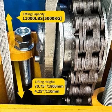 Motooltech ME 11,000 LB 2-Post Auto Lift