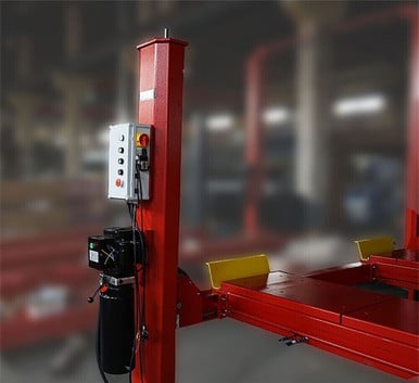 KT-4H150 Heavy Duty 4-Post Alignment Lift 15,000lbs. Rolling Jack Included