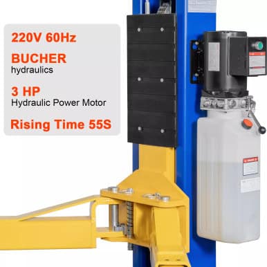 Weize 2-Post Automotive Lift – Professional 11,000lbs Garage Hoist