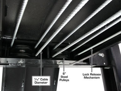 Apex 9 ALI Certified Hobbyist 9,000 Lb. Capacity 4-Post Parking Car Lift