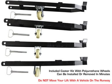 ATLAS Apex 8 Extra High 4-Post Hobbyist Lift - ALI Certified