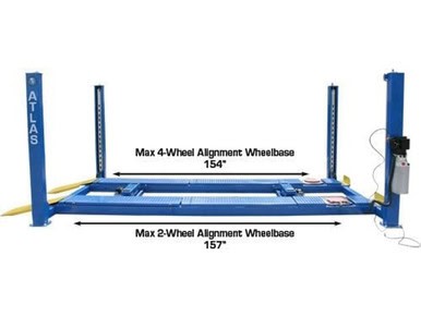 ATLAS 412A Commercial Grade Alignment Lift 12,000 Lbs. Capacity