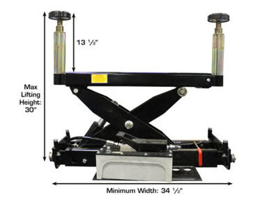 ATLAS RJ-8000 Air/Hydraulic Center Rolling Jack