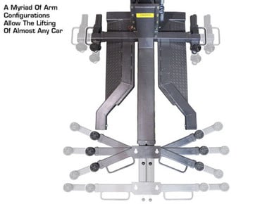 ATLAS PSP-6000 - 6,000 lb Portable Single Post Lift