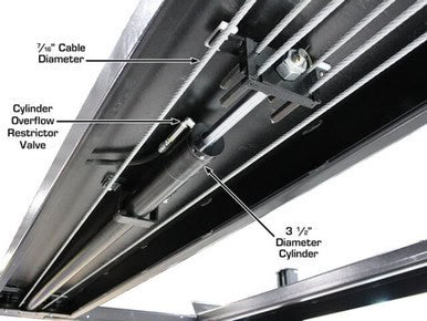 Apex 9 ALI Certified Hobbyist 9,000 Lb. Capacity 4-Post Parking Car Lift