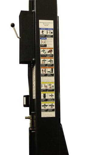 Falcon TR-10C / TR-10CX 10,000 LB 2-Post Car Lifts