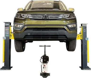 PMRL-200 8000 Lbs Test Portable Two-Post Garage Lift 2 Post Lift Car Lift Auto Lift