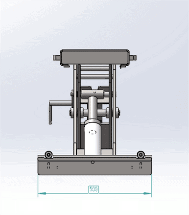 Katool KT-RJ50 5,000 lb Rolling Jack for 4-Post Lifts