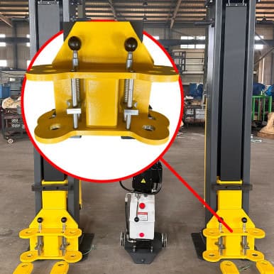 Katool 12,000lbs 2-Post Auto Lift – Single Lock Release Garage Hoist